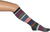 Bonnie Doon Cocktail Stripe Kniekousen maat 23/26