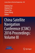 Lecture Notes in Electrical Engineering 390 - China Satellite Navigation Conference (CSNC) 2016 Proceedings: Volume III
