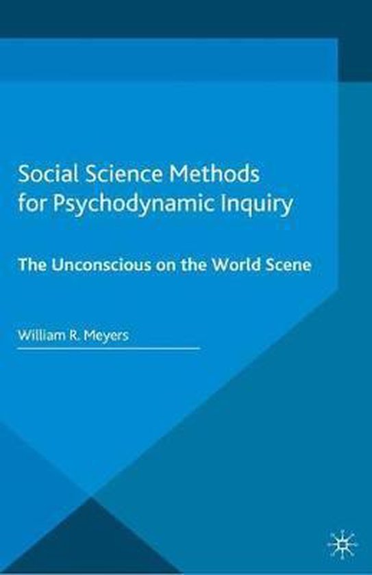 Social Science Methods for Psychodynamic Inquiry - cover