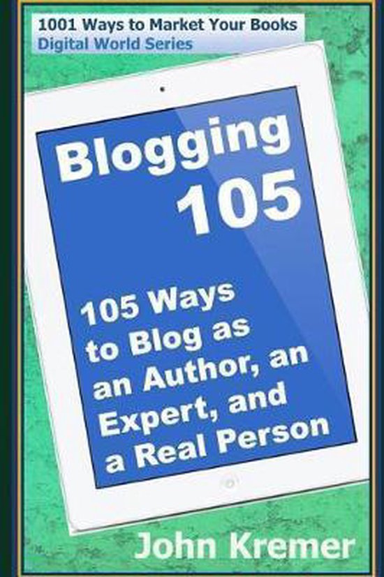 Digital World- Blogging 105 - cover