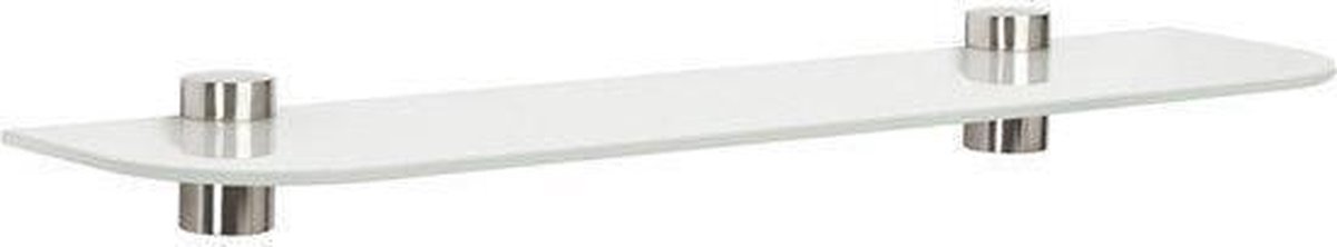 Glaspaneel Met 2 Ronde Hoeken Crystal 60 cm