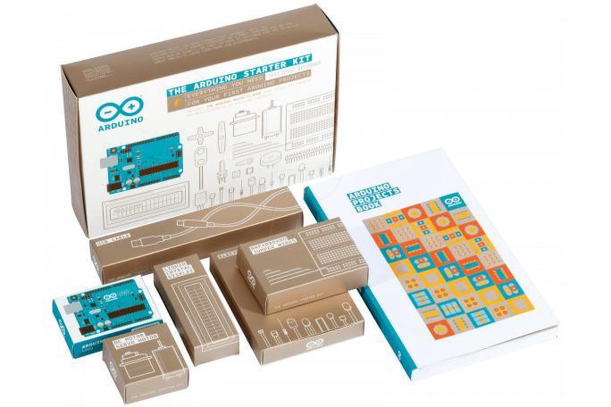 Luidruchtig Verheugen Monetair Arduino starter kit | bol.com