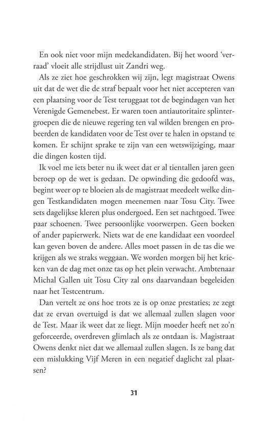 De test-trilogie 1 -   De test