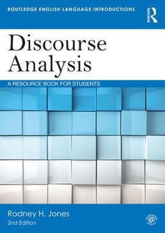 Discourse Analysis - Rodney Jones (Formuleren) 2e druk + bijbehorende artikelen