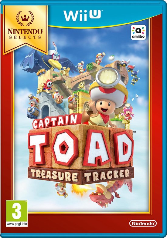 Captain Toad Treasure Tracker Nintendo Selects Wii U Games