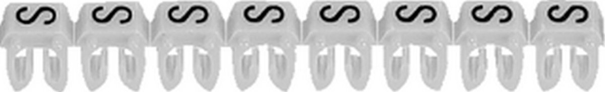 Legrand Cab 3 adercodering letter X voor bedrading 1.5-2.5mm² - 300 stuks