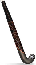 Brabo Traditional Carbon 75 Junior Hockeystick - Sticks  - zwart - 34