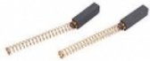 Koolborstel 4.5x6x20mm universeel set van 2 stuks Gereedschap 5999 NML x