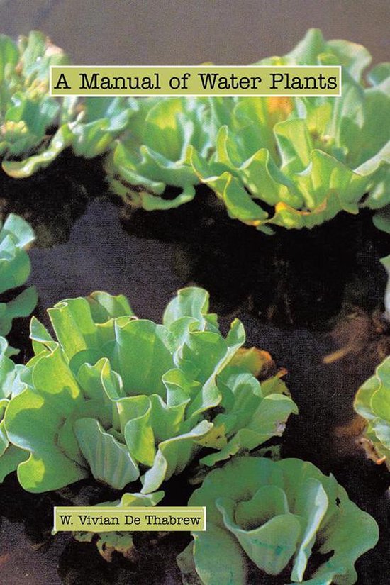 A Manual of Water Plants - cover