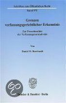 Grenzen verfassungsgerichtlicher Erkenntnis