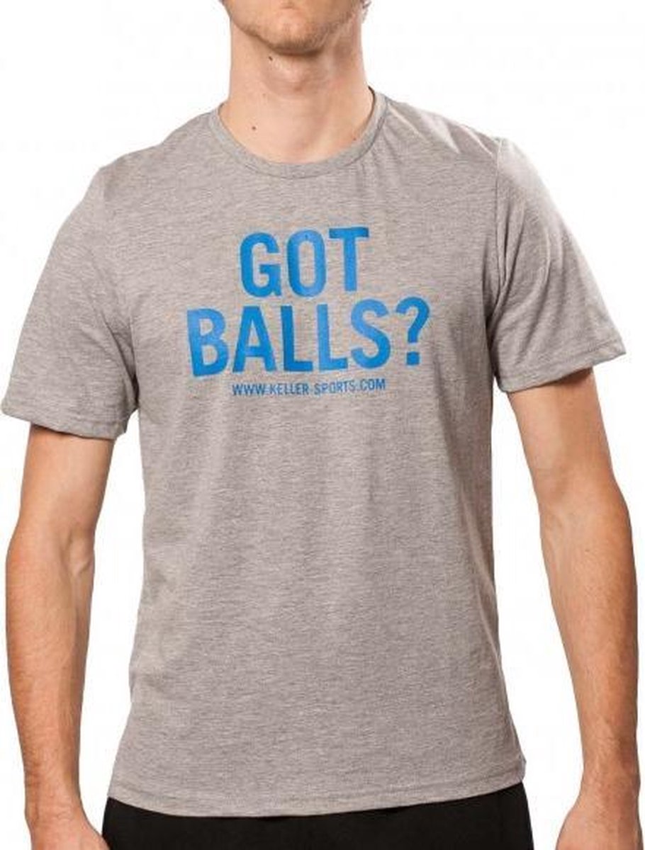 tot nu anker Gering Keller Sports - GOT ballen Shirt Heren (grijs) - L | bol.com