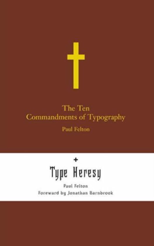 Ten Commandments Of Typography