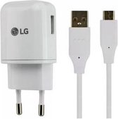 Oplader LG G2 + Micro USB kabel Origineel Wit