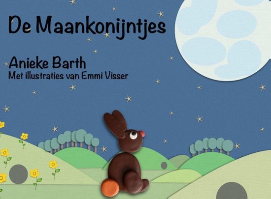 Cover van het boek 'De Maankonijntjes' van Anieke Barth