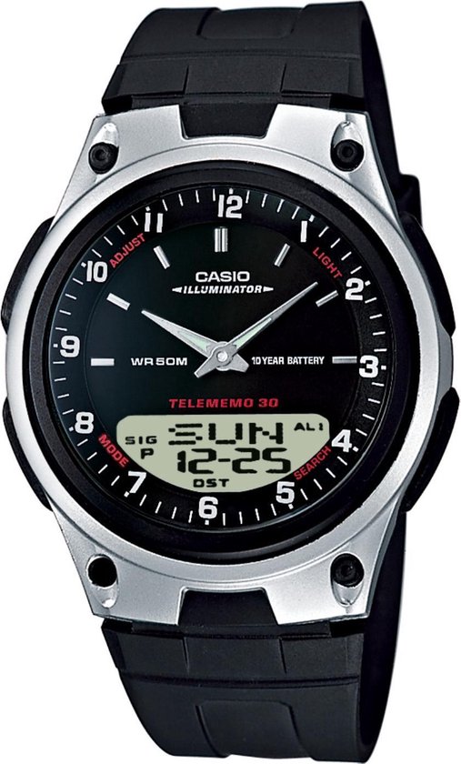 nep Verwarren Ziek persoon Casio Collection Men AW-80-1AVES Heren Horloge - 40 mm | bol.com