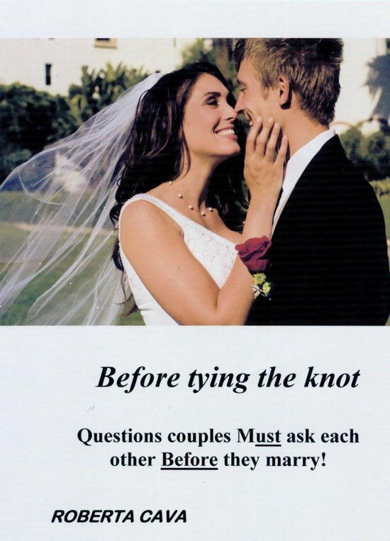 Before Tying the Knot - Questions Couples Must Ask Each Othe ... - cover