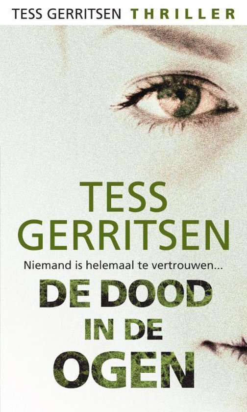 Cover van het boek 'De dood in de ogen'