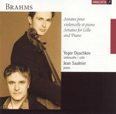 Yegor Dyachkov & Jean Saulnier - Brahms: Sonates Pour Violoncelle Et Piano (CD)