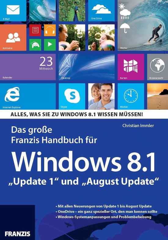 Windows - Das große Franzis Handbuch für Windows 8.1 - cover