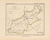 Historische kaart, plattegrond van gemeente Schoondijke in Zeeland uit 1867 door Kuyper van Kaartcadeau.com