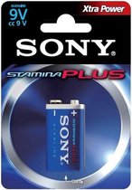 Sony 18x 6AM6B1D, Batterie à usage unique, AA, Alcaline, 9 V, 18 pièce(s), Bleu