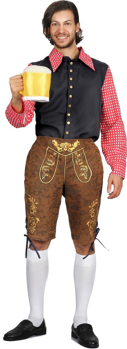 Vegaoo Lederhosen bierfeest kleding voor heren bol