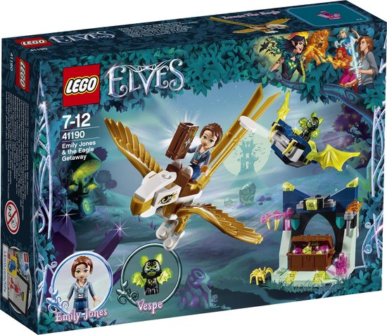 Enzovoorts Op en neer gaan Uitreiken LEGO Elves Emily Jones en de Adelaarontsnapping - 41190 | bol.com