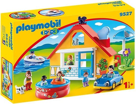 PLAYMOBIL 1.2.3 Holiday Cottage - 9527