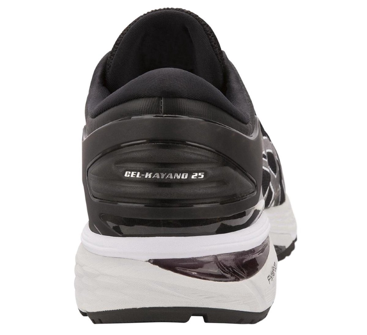 Asics Gel-Kayano 25 Heren - Zwart / Wit / Grijs - maat 44 | bol.com