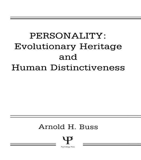 Personality: Evolutionary Heritage and Human Distinctiveness - cover