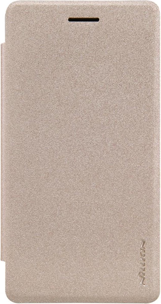 Nillkin - LG Zero Hoesje - Leather Case Sparkle Series Goud