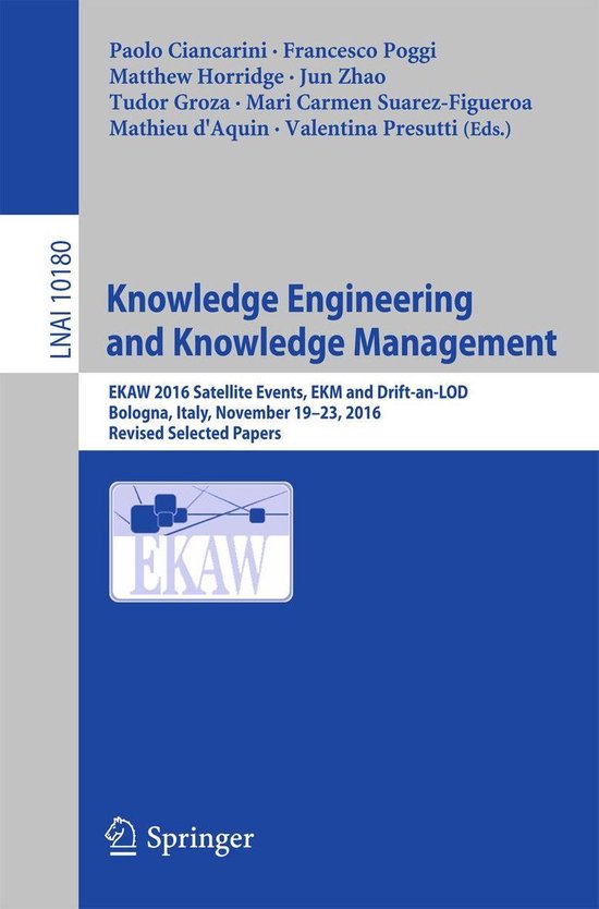 Springer Nature Proceedings Computer Science - Knowledge Eng ... - cover