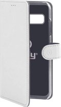 Celly Wally coque de protection pour téléphones portables 15,5 cm (6.1") Étui avec portefeuille Blanc