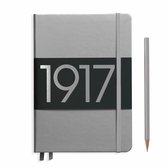Leuchtturm1917 A5 Medium Notitieboek 100 Jaar Jubileum-editie blanco Silver