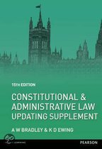 Constitutional and Administrative Law Updating Supplement