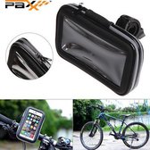 Paxx® Telefoon Houder Fiets - Waterdicht 360° Fiets Stuur Houder Telefoon - Maat Large iPhone 6/7/8/X - Samsung Galaxy S4/S5/S6/S7/S7Edge/ A3/A5/ J3/J5/J7