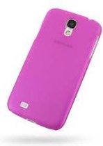 Samsung Galaxy S4 - hoes, cover, case - TPU - Ultra dun - Transparant - Roze