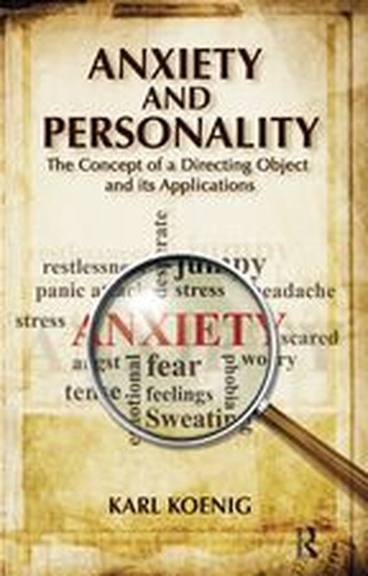 Anxiety and Personality - cover