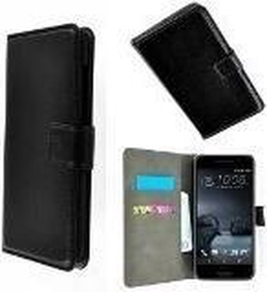 heet Correctie bedenken HTC One A9 Wallet Bookcase hoesje Zwart | bol.com
