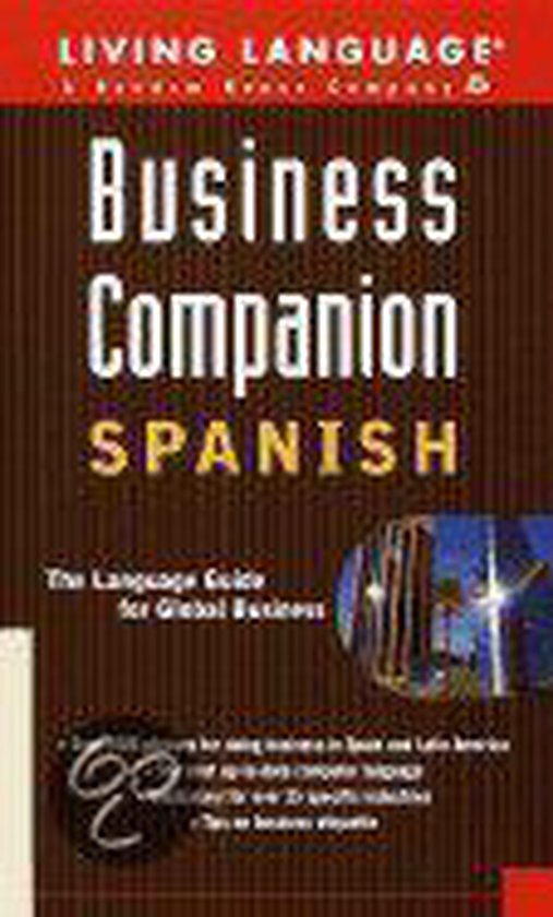 Spanish Business Companion Handbook, Tim Dobbins 9780609806289