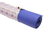 #DoYourYoga - Kleine yogatas - »Rukmini« - yoga, fitness, gymnastiek - L 67 x 13 cm - Roze design