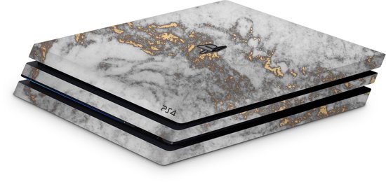 Playstation 4 Pro Console Skin Marble