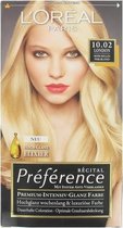 L'Oréal Préférence Haarverf 10.02 Zeer Blond