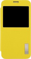 Rock Elegant Side Flip Case Samsung Galaxy S5 Lemon Yellow