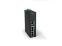 LevelOne IFP-0501 netwerk-switch Unmanaged Fast Ethernet (10/100) Power over Ethernet (PoE) Zwart