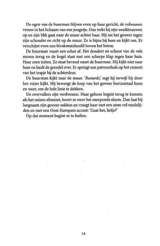 Pagina 14 van een boek met tekst.