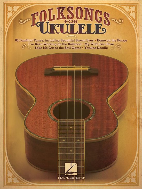 Folk Songs for Ukulele (Songbook) - cover