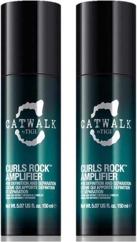 Tigi Catwalk Curlesque Curls Rock Amplifier - Haarcrème - 2 x 150 ml |  bol.com
