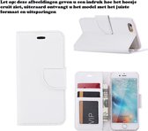 Xssive Hoesje voor Samsung Galaxy S2 i9100 of S2 Plus i9105 - Book Case Wit