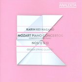 Karin Kei Nagano & Cecilia String Quartet - K.414 No.12 & K.415 No.13: Concertos For Piano (CD)